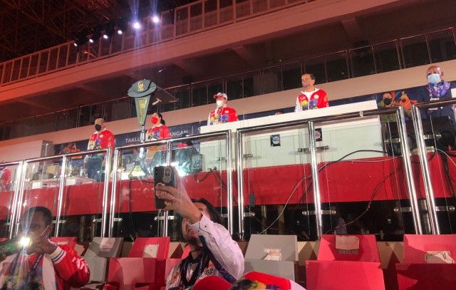 podiumnews.com-Puan: Pembukaan PON XX Sangat Papua, Sangat Indonesia!